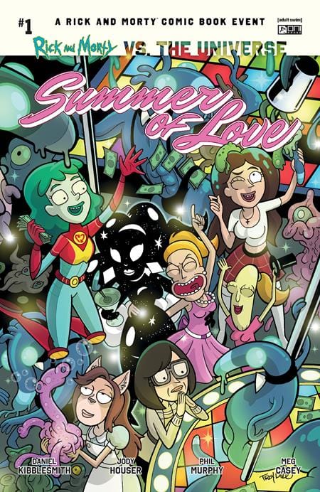 Oni Press Comic Books RICK AND MORTY VS THE UNIVERSE SUMMER OF LOVE #1 (ONE SHOT) CVR B PHIL MURPHY VAR 64985600858900121 0625ON616