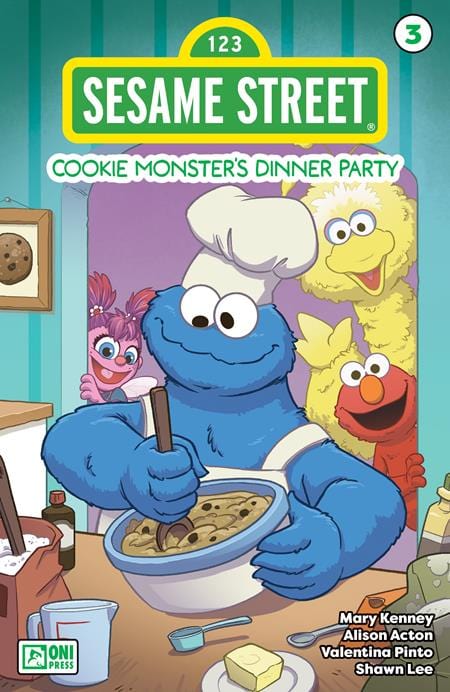 Oni Press Comic Books SESAME STREET #3 (OF 4) CVR A ALISON ACTON 64985600805300311 0824ON615