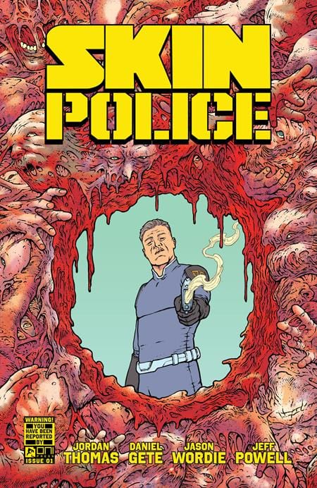 Oni Press Comic Books SKIN POLICE #1 (OF 4) CVR A DANIEL GETE JASON WORDIE VAR (MR) 64985600810700111 0824ON619