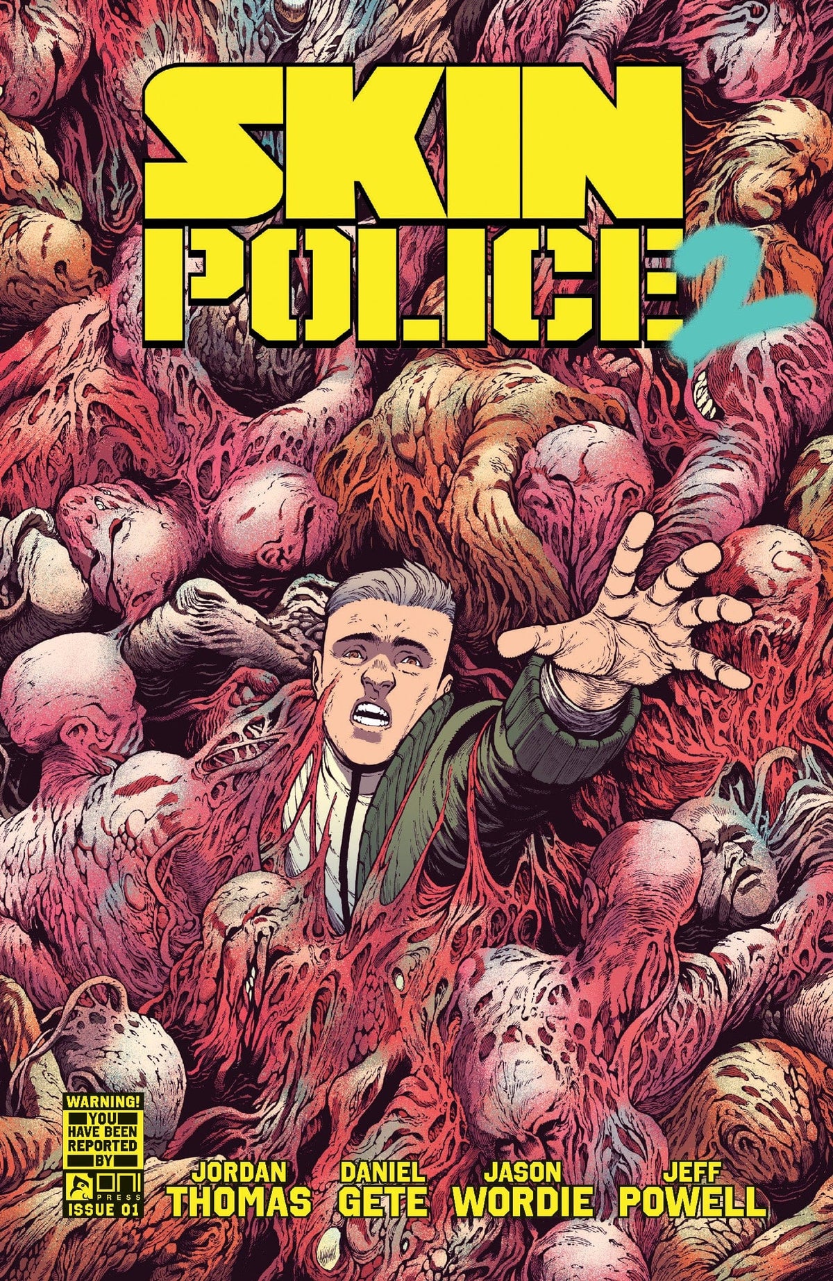 Oni Press Comic Books SKIN POLICE 2 #1 (OF 4) CVR A DANIEL GETE (MR) 64985600849700111 0725ON701