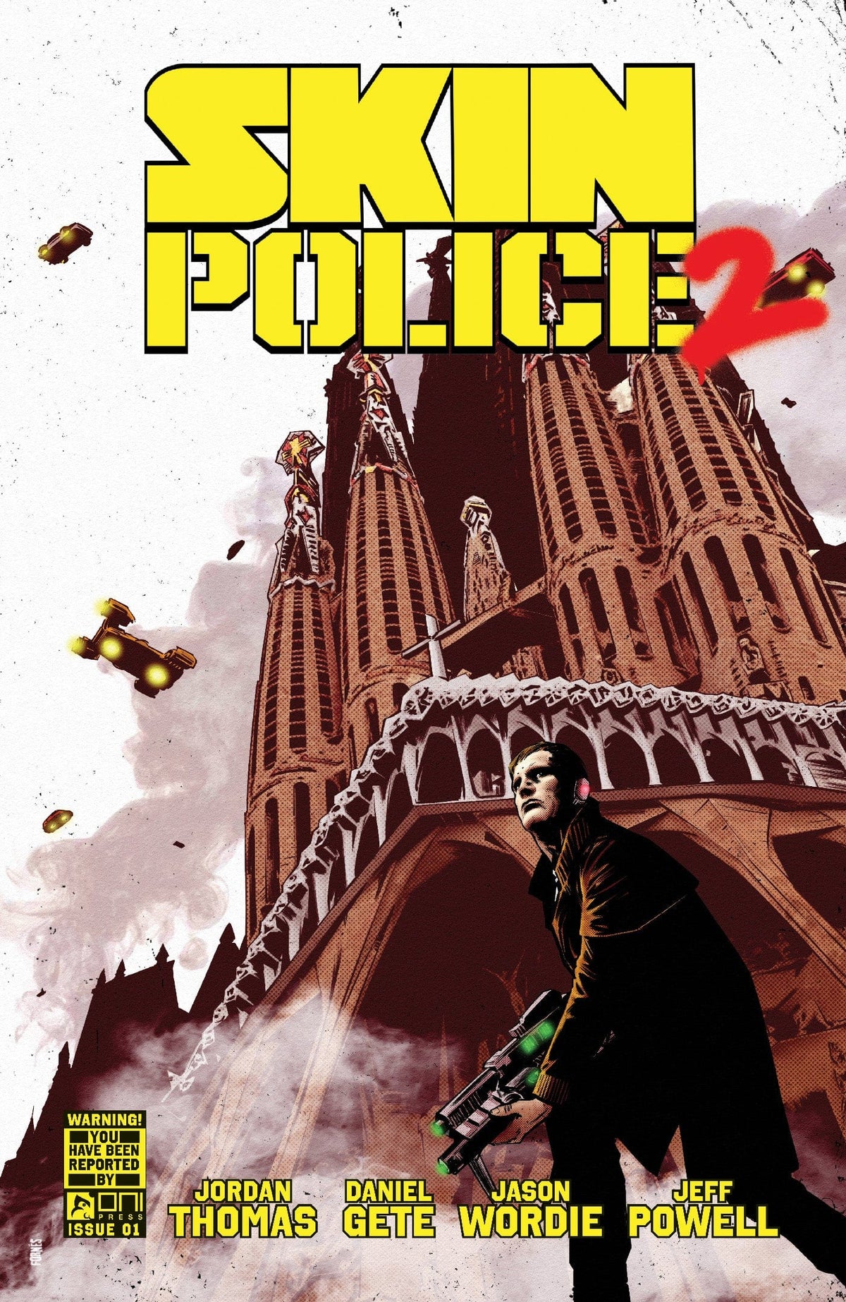 Oni Press Comic Books SKIN POLICE 2 #1 (OF 4) CVR B JORGE FORNES VAR (MR) 64985600849700121 0725ON702