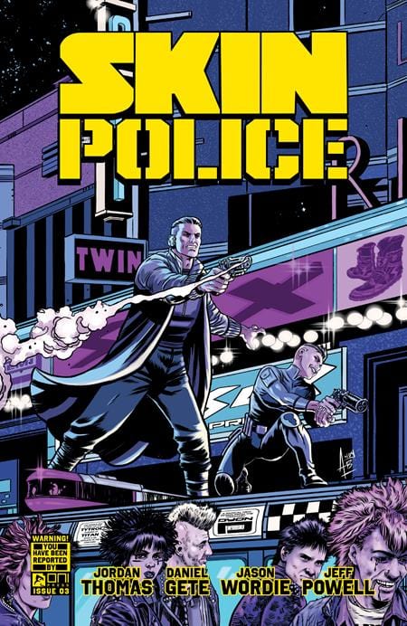 Oni Press Comic Books SKIN POLICE #3 CVR B ANDY BELANGER VAR (MR) 64985600810700311 1024ON572