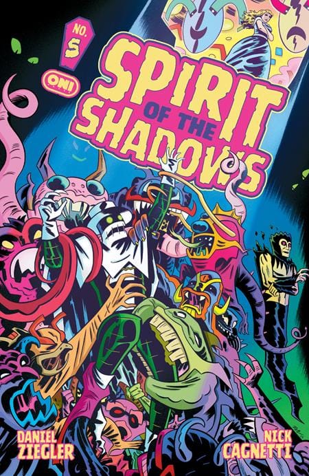 Oni Press Comic Books SPIRIT OF THE SHADOWS #5 (OF 5) CVR A NICK CAGNETTI 64985600892300511 0326ON0952