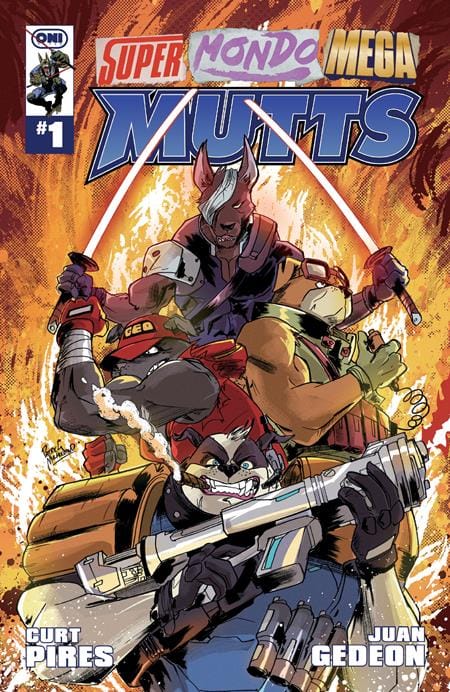 Oni Press Comic Books SUPER MONDO MEGA MUTTS #1 (OF 4) CVR O PATRICK MULHOLLAND VAR (Release Date: 07/15/2026) 64985600904301151 0526ON8502