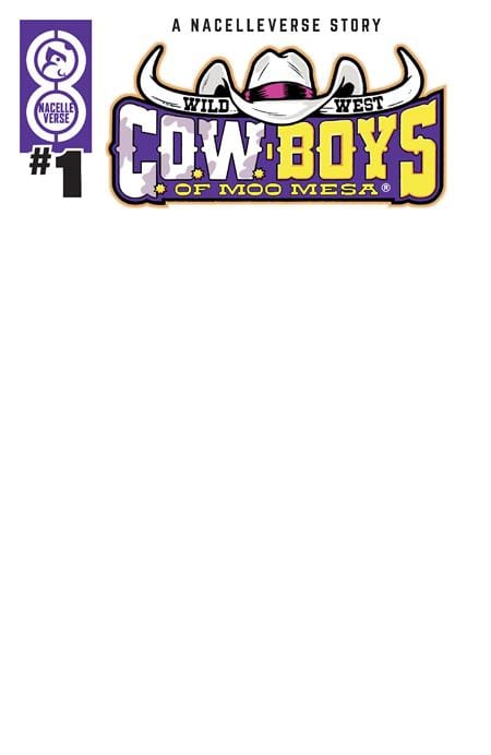 Oni Press Comic Books WILD WEST COW-BOYS OF MOO MESA #1 (OF 4) CVR E BLANK SKETCH VAR 64985600851000151 0725ON712