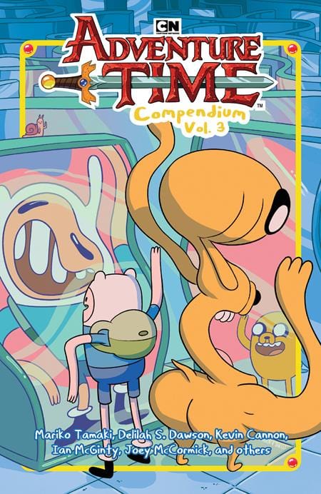 Oni Press Graphic Novel ADVENTURE TIME COMPENDIUM HC VOL 03 DIRECT MARKET EXCLUSIVE 9781637158944 0625ON570