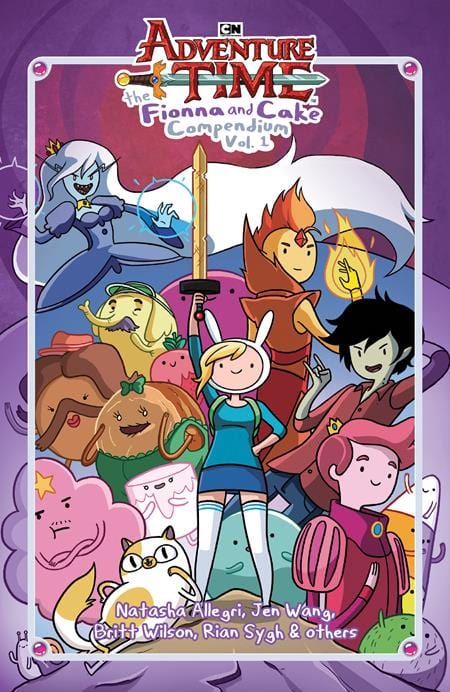 Oni Press Graphic Novel ADVENTURE TIME HC VOL 1 THE FIONNA AND CAKE COMPENDIUM DIRECT MARKET EXCLUSIVE 9781637156506 0924ON538