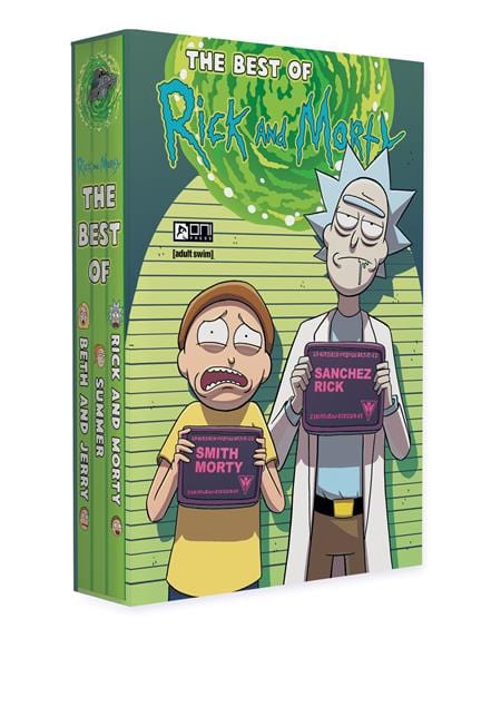 Oni Press Graphic Novel BEST OF RICK AND MORTY SLIPCASE COLLECTION SC 978163715468752999 0224ON413