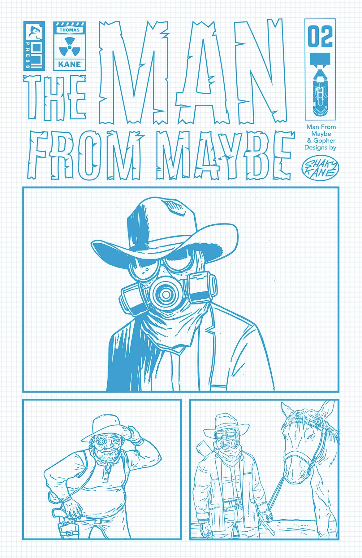 Oni Press Inc. Comic Books > Incentives THE MAN FROM MAYBE #2 CVR C 1:10 INCV KANE 64985600774200231 SEP231888