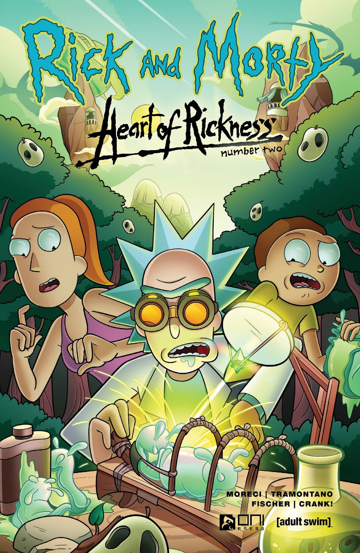 ONI PRESS INC. Comic Books RICK AND MORTY HEART OF RICKNESS #2 (OF 4) CVR A BLAKE (MR) 64985600768100211 JUN231996