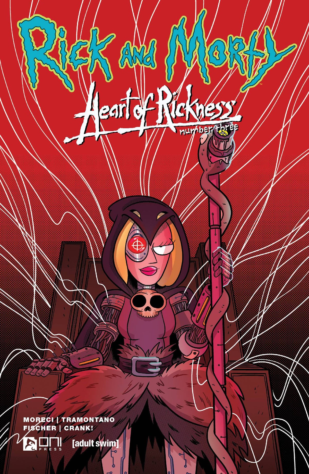 Oni Press Inc. Comic Books RICK AND MORTY HEART OF RICKNESS #3 (OF 4) CVR A ELLERBY (MR 64985600768100311 JUL231824