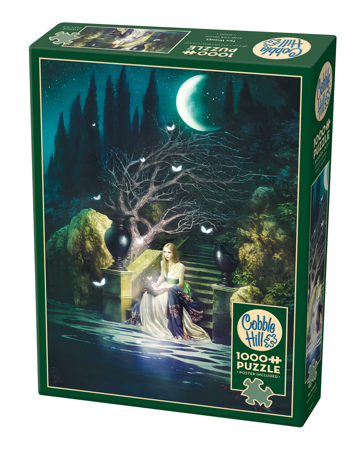 Outset Games and Cobble Hill Puzzles Puzzles > Jigsaw Puzzles Ten Wishes 1000pc puzzle 625012401302 40130
