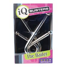 Outset Media Puzzles > Hand Puzzles The Nailer IQ Busters: Big Nails 625012021258