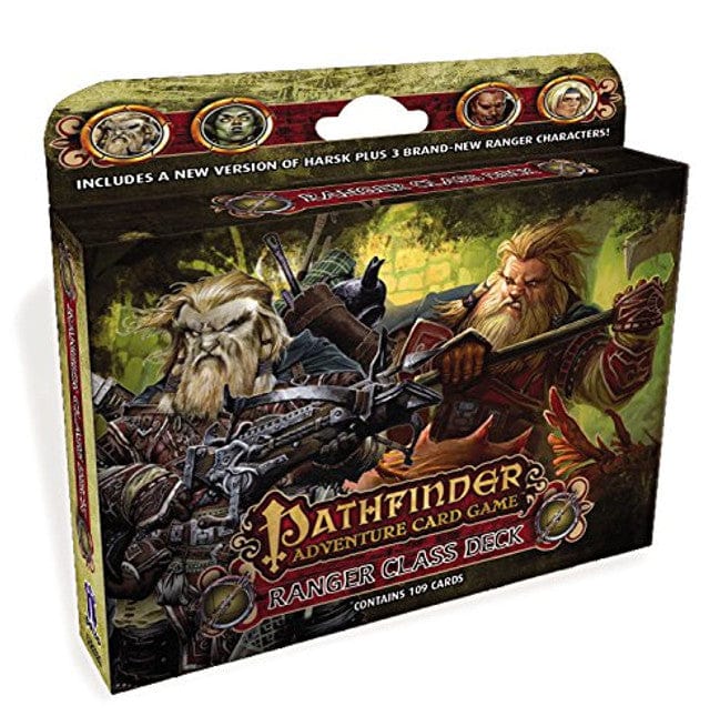Paizo Inc Tabletop Games > Role-Playing Games > Accessories Pathfinder Adventure Card Game: Class Deck: Ranger 9781601256980 PZ-9781601256980