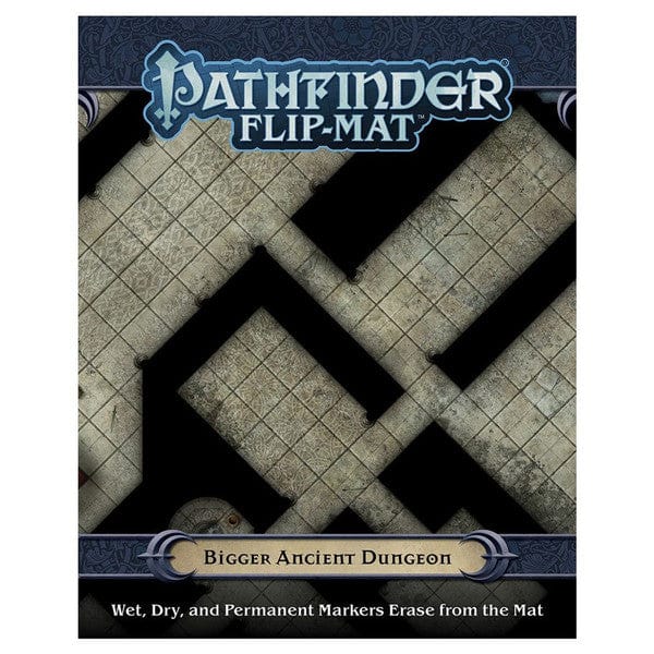 Paizo Inc Tabletop Games > Role-Playing Games > Accessories Pathfinder RPG: Flip-Mat Bigger Ancient Dungeon 9781640782273 PZO30106