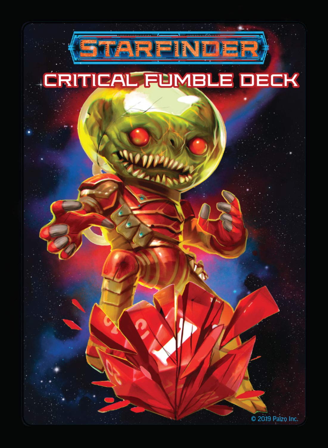 Paizo Inc Tabletop Games > Role-Playing Games > Accessories Starfinder Critical Fumble Deck 9781640781160 PZO-9781640781160