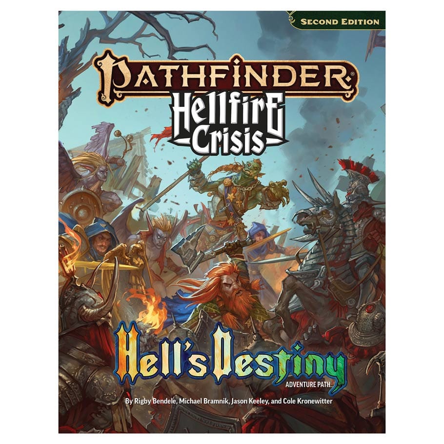 Paizo Inc Tabletop Games > Role-Playing Games > Expansions Pathfinder 2E: Adventure Path: Hell's Destiny 9781640787995 PZO15223-HC