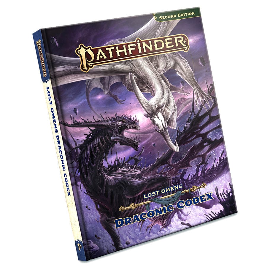 Paizo Inc Tabletop Games > Role-Playing Games Pathfinder 2E: Lost Omens Draconic Codex 9781640787490 PZO13007-HC