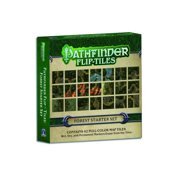 Paizo Inc Tabletop Games > Role-Playing Games Pathfinder RPG: Flip-Tiles Forest Starter Set 9781640784703 PZO4075