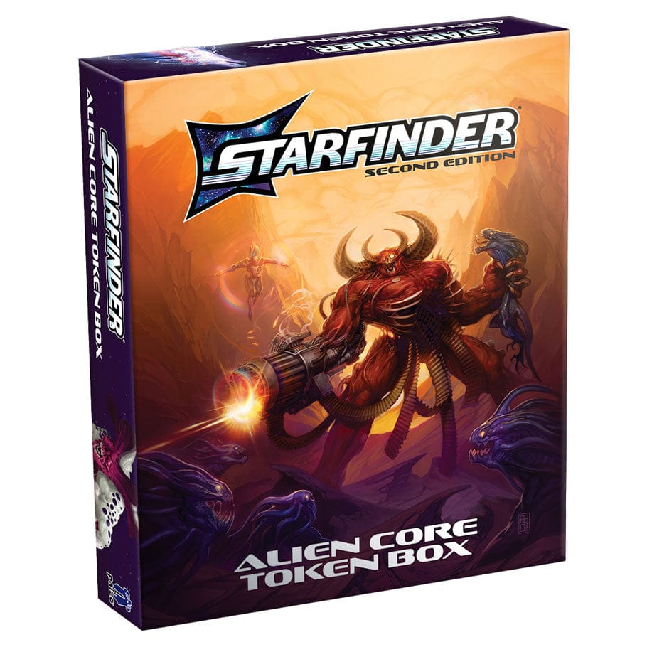 Paizo Inc Tabletop Games > Role-Playing Games Starfinder 2E: Alien Core Token Box 9781640787636 PZO20004-MC