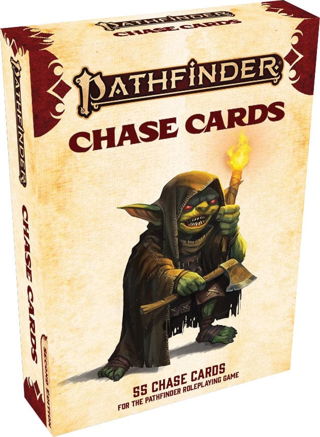 Paizo Publishing Tabletop Games > Role-Playing Games > Expansions Pathfinder RPG - Chase Cards Deck 9781640782259 PZO 2217