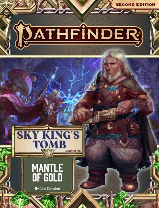 Paizo Publishing Tabletop Games > Role-Playing Games Pathfinder 2E: Adventure Path - Sky King's Tomb Part 1 of 3 - Mantle of Gold 9781640785304 PZO 90193