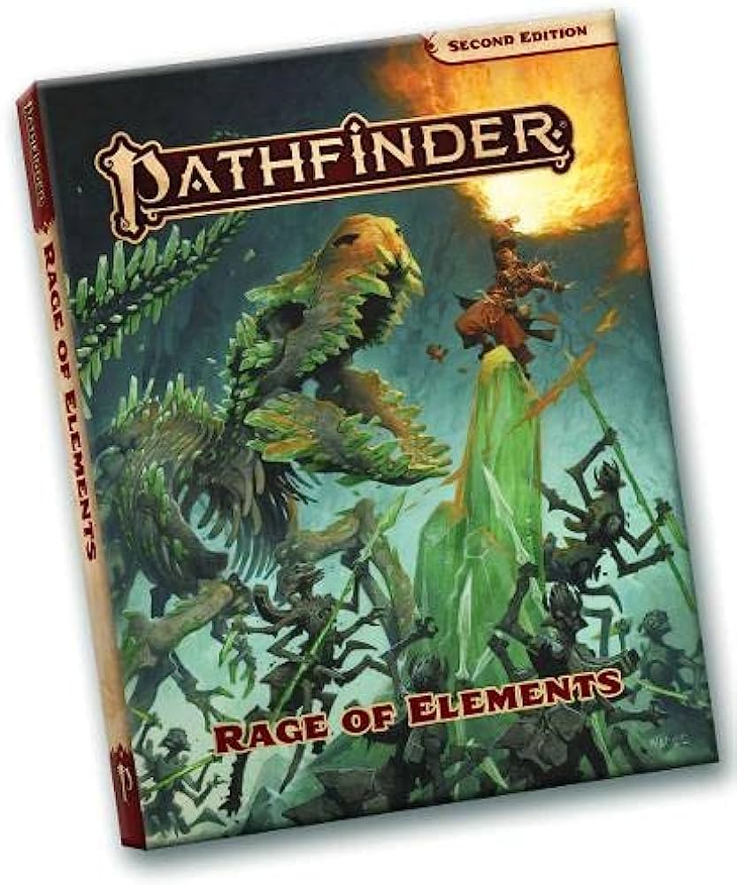 Paizo Publishing Tabletop Games > Role-Playing Games Pathfinder 2E: Rage of Elements, Pocket Edition 9781640785298 PZO 2113-PE