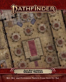 Paizo Publishing Tabletop Games > Role-Playing Games Pathfinder RPG: Flip-Mat Classics - Urban Tavern 9781640785328 PZO 31044