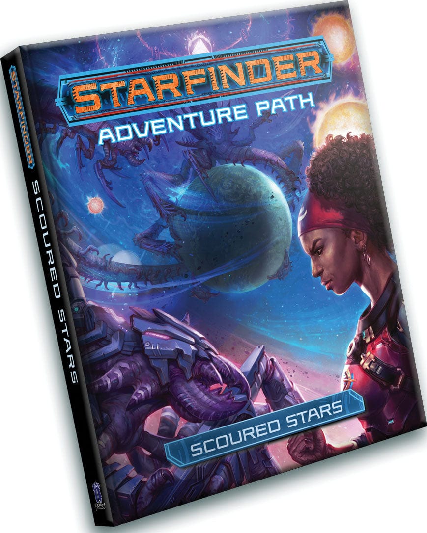 Paizo Publishing Tabletop Games > Role-Playing Games Starfinder RPG: Adventure Path - Scoured Stars Hardcover 9781640785243 PZO 7252