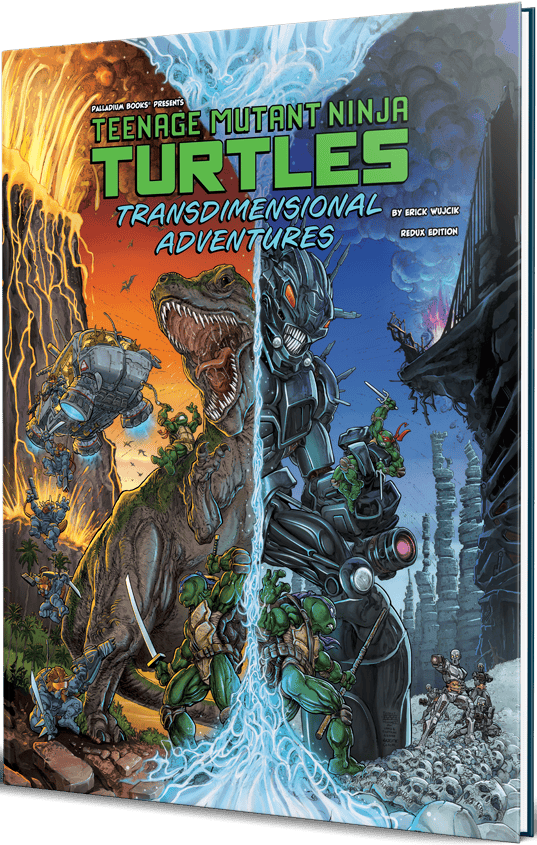 Palladium Books Books > RPG Teenage Mutant Ninja Turtles RPG: Transdimensional Adventures Redux Edition 9781574573091 PAL508HC