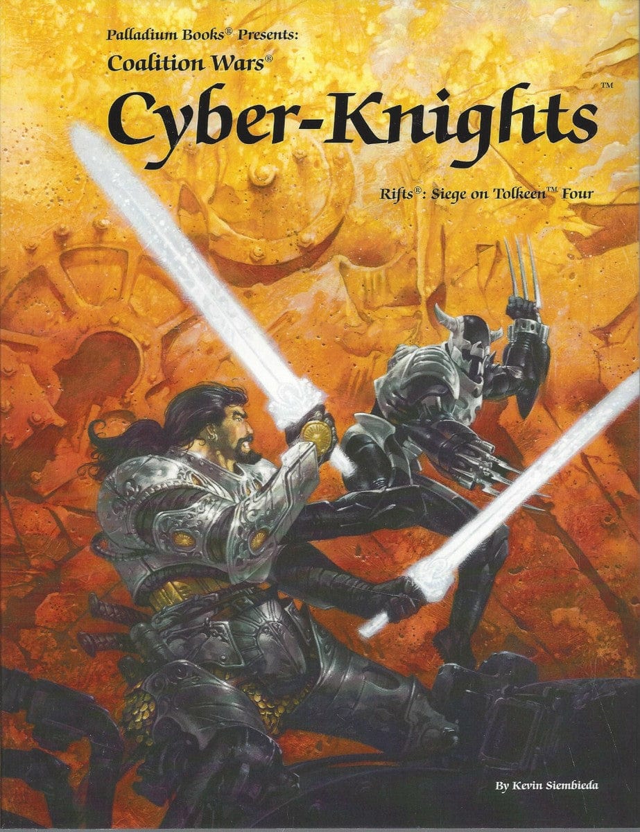 Palladium Books Tabletop Games > Role-Playing Games Rifts RPG: Coalition Wars Siege on Tolkeen 4 Cyber-Knights 9781574570519 PAL 0842