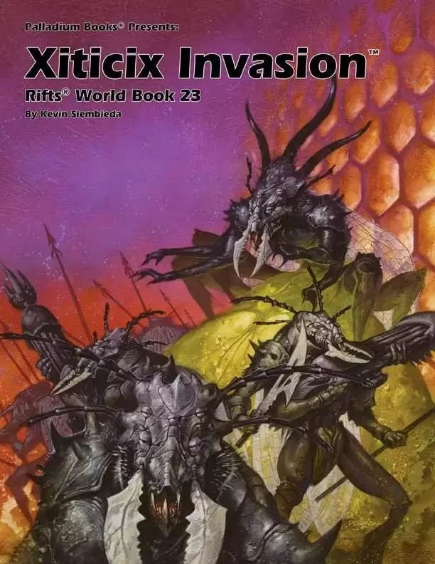 Palladium Books Tabletop Games > Role-Playing Games Rifts RPG: World Book 23 Xiticix Invasion 9781574570311 PAL 0838
