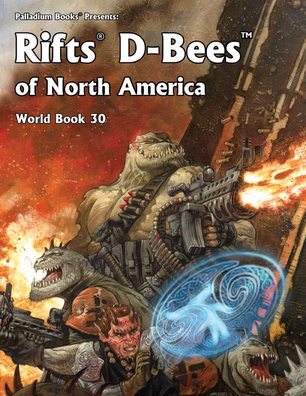 Palladium Books Tabletop Games > Role-Playing Games Rifts RPG: World Book 30 D-Bees of North America 9781574571707 PAL 0874