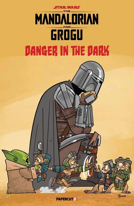 PAPERCUTZ Comic Books STAR WARS THE MANDALORIAN AND GROGU DANGER IN THE DARK (ONE-SHOT) CVR D RAMON ROSANAS VAR 60396240457401041 0426PZ8387
