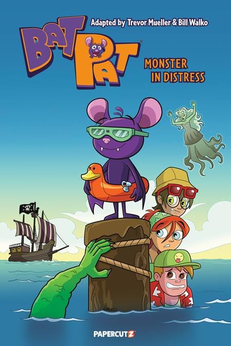 Papercutz Graphic Novel BAT PAT HC VOL 03 MONSTER IN DISTRESS (Release Date: 10/07/2026) 9781545833964 0826PZ1137