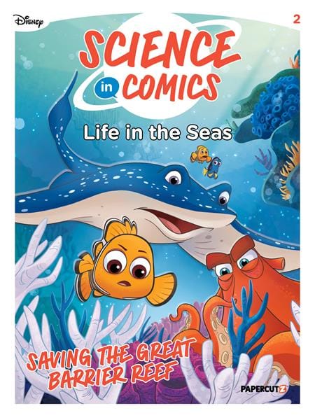 Papercutz Graphic Novel DISNEY SCIENCE IN COMICS HC LIFE IN THE SEAS 9781545826812 0426PZ0983