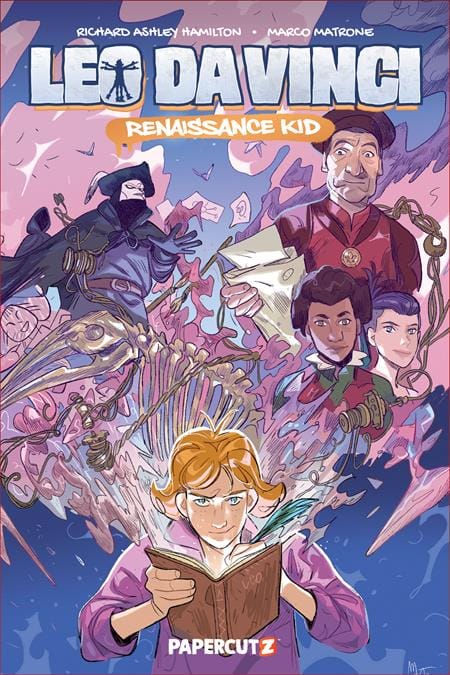 Papercutz Graphic Novel LEO DA VINCI RENAISSANCE KID TP 9781545823750 0226PZ1014