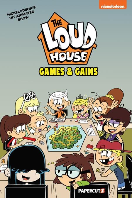Papercutz Graphic Novel LOUD HOUSE TP VOL 23 GAMES AND GAINS 9781545815854 0225PZ601