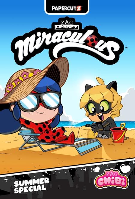 Papercutz Graphic Novel MIRACULOUS LADYBUG CHIBI SUMMER SPECIAL TP 9781545818398 0325PZ586