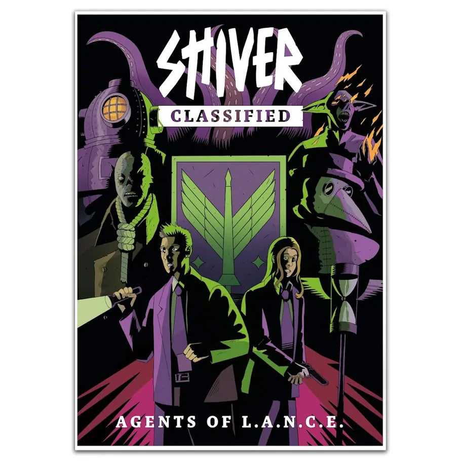 Parable Games Books > RPG SHIVER Classified: Agents of L.A.N.C.E. 9781915053695 PARSHI075EN
