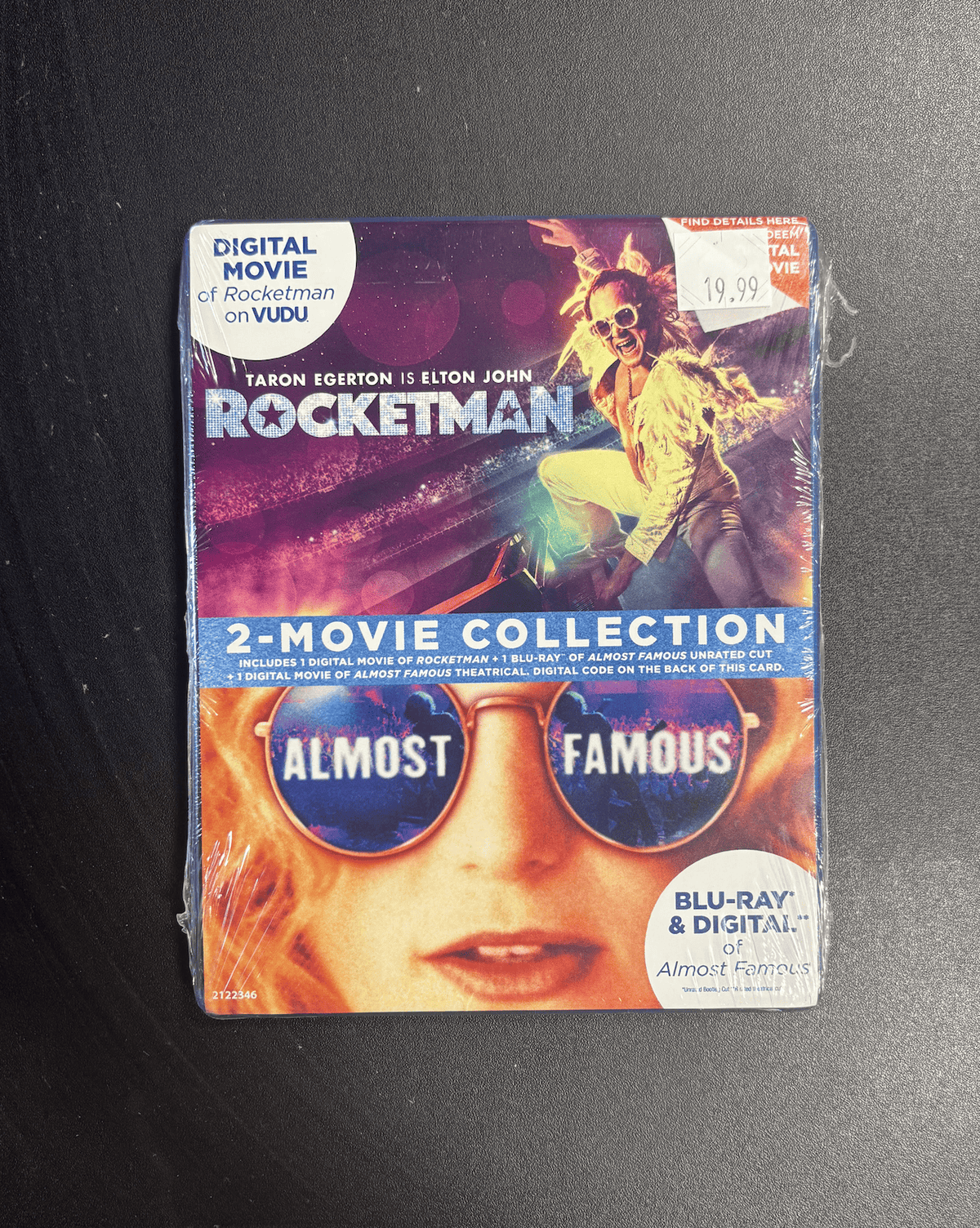 Paramount Movies > Blu-Ray BR: Rocketman & Almost Famous (Double Feature 032429329585 PRT1959208191BR