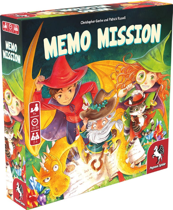 Pegasus Spiele North America Board Games > Large Box Games Memo Mission 4250231731716 PNA 66029G