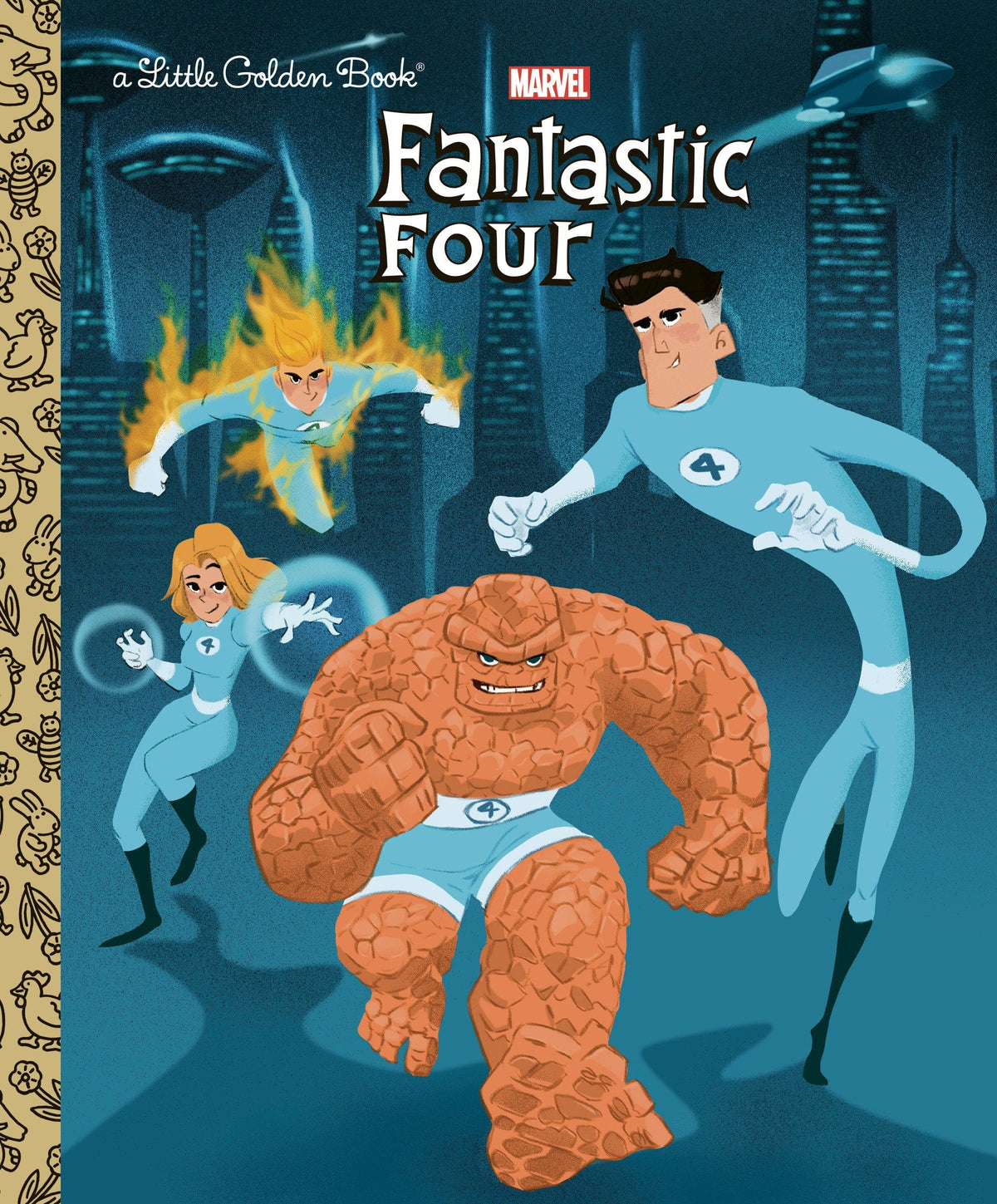 Penguin Random House Graphic Novel Fantastic Four Little Golden Book (Marvel) HC 9780593906507 PRH-9780593906507