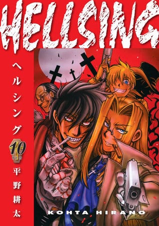 Penguin Random House Graphic Novel Hellsing Volume 10 (Second Edition) 9781506738796 PRH-9781506738796