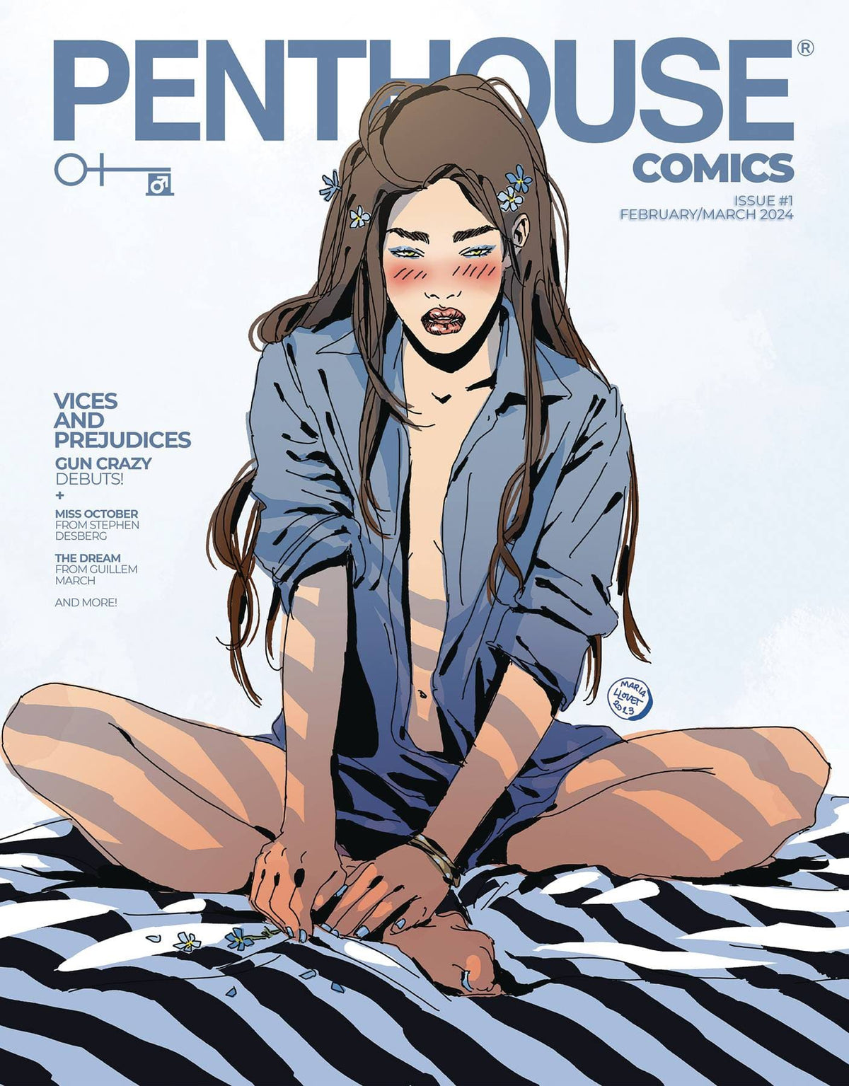 PENTHOUSE Comic Books > Incentives PENTHOUSE COMICS #1 CVR I 1:10 INCV VAR LLOVET (MR) 81013165012400191 DEC231659