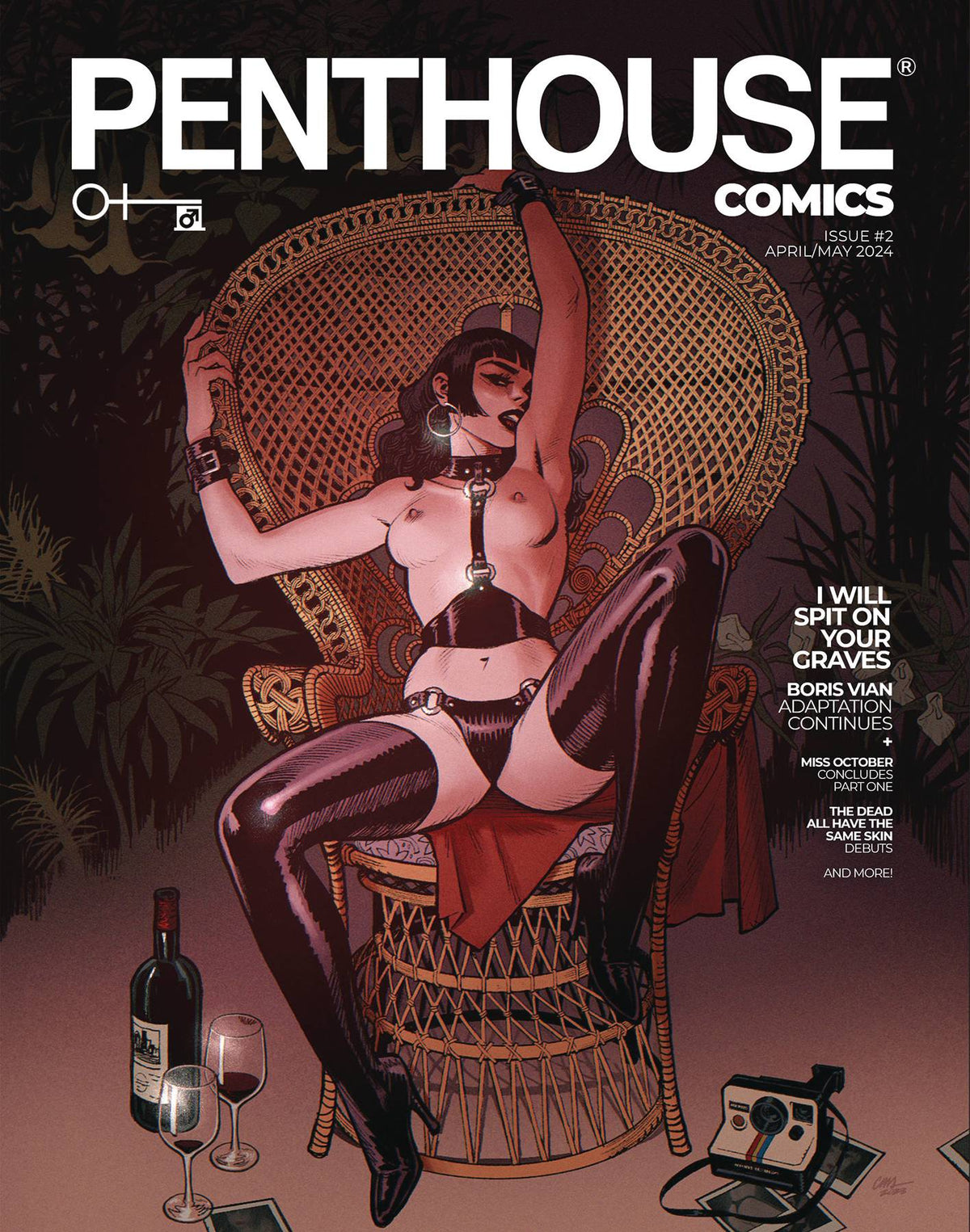 PENTHOUSE Comic Books PENTHOUSE COMICS #2 CVR E POLYBAGGED STEWART (MR) 81013165012400251 FEB241636