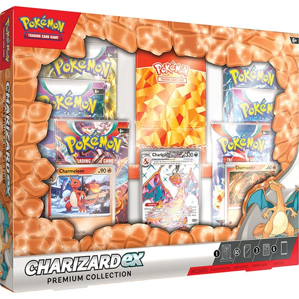 phd Trading Card Games > Pokemon Pokemon TCG: Charizard Ex Premium Collection 820650853234 PKU85323
