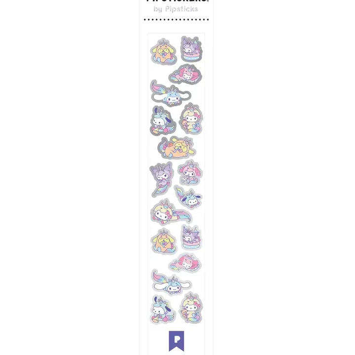 Pipsticks Stationery Hello Kitty and Friends Unicorn Fantasy Minis Sticker Pack 852406958405 AS005840