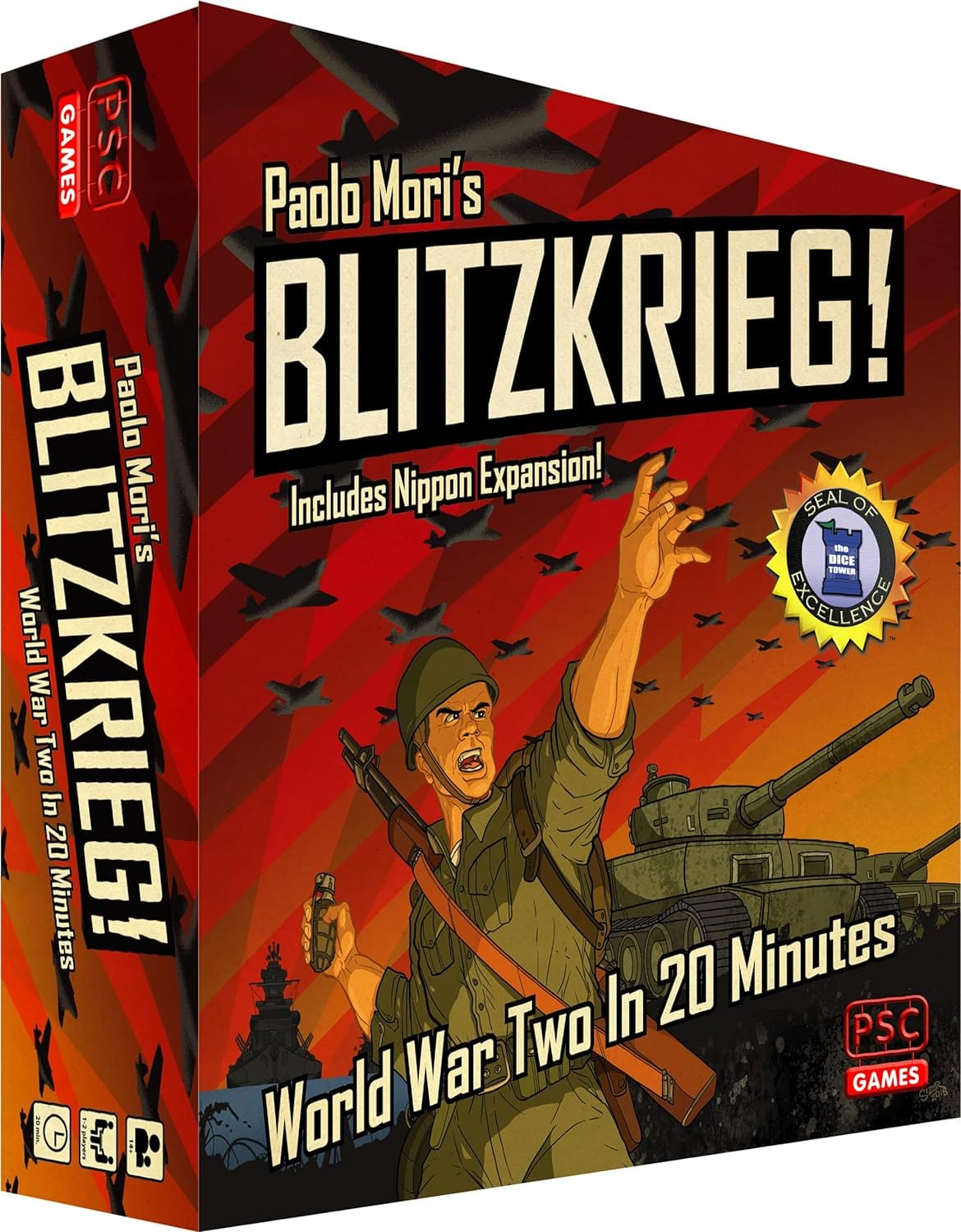 Plastic Soldier Company Board Games > Large Box Games Blitzkrieg!: Combined Edition 5060226933181 PSC BLZ003