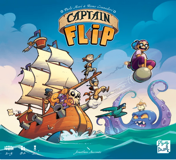 PlayPunk Board Games Captain Flip 5430003838082 PLPCF38082